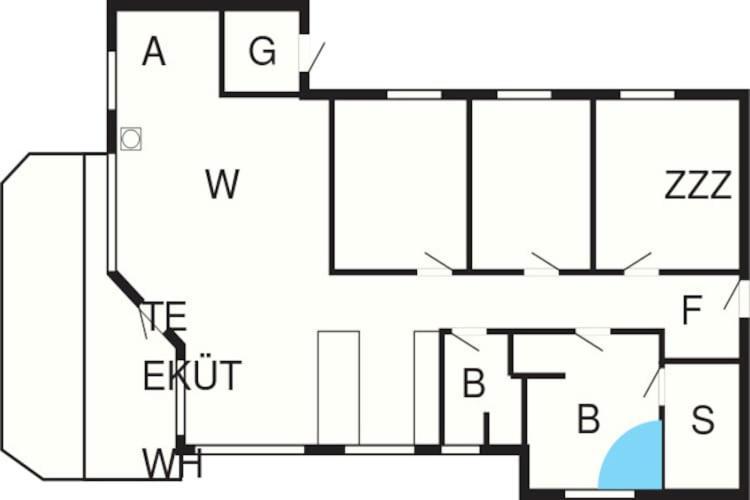 Three-Bedroom Holiday Home In Grossenbrode 1 Dış mekan fotoğraf